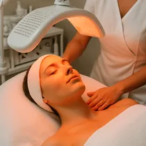 LED Light Therapy facial treatment icon